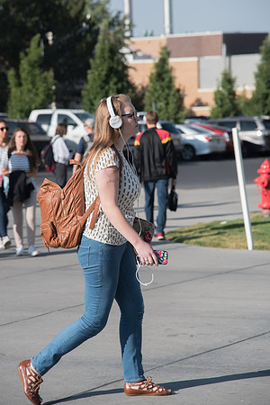 BYU- Idaho Students getting back to classes for Fall Semester. Sept 2017