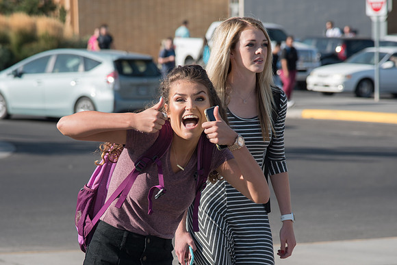 BYU- Idaho Students getting back to classes for Fall Semester. Sept 2017
