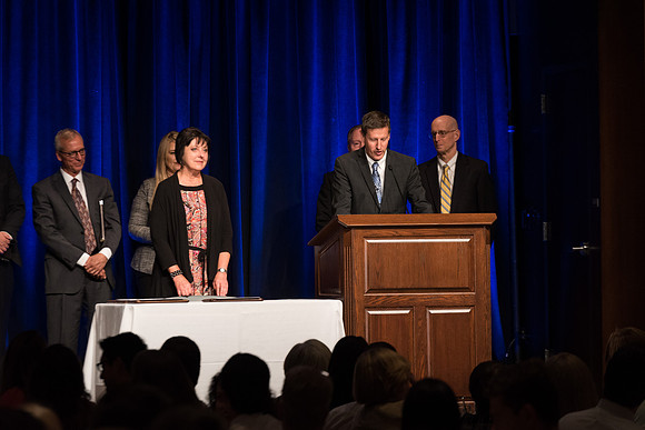 During the Banquet, employees are recognized and awarded for their hard work and dedication. 2017