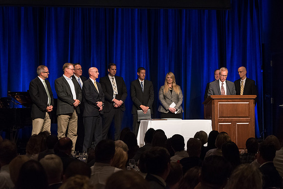 During the Banquet, employees are recognized and awarded for their hard work and dedication. 2017