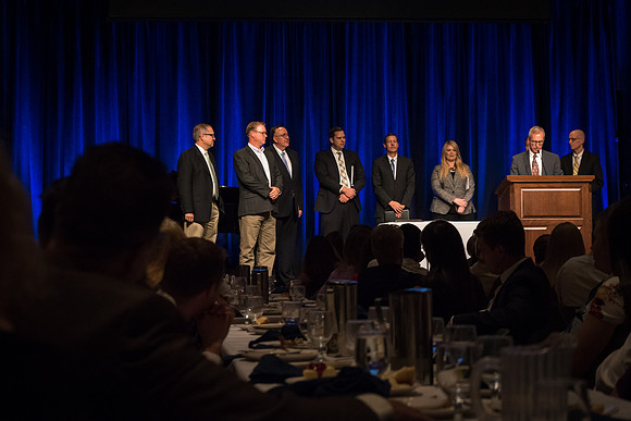 During the Banquet, employees are recognized and awarded for their hard work and dedication. 2017