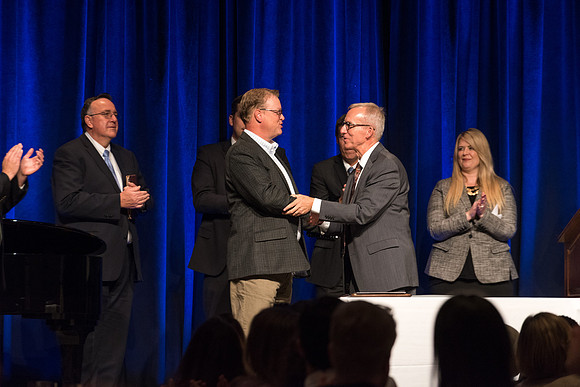 During the Banquet, employees are recognized and awarded for their hard work and dedication. 2017