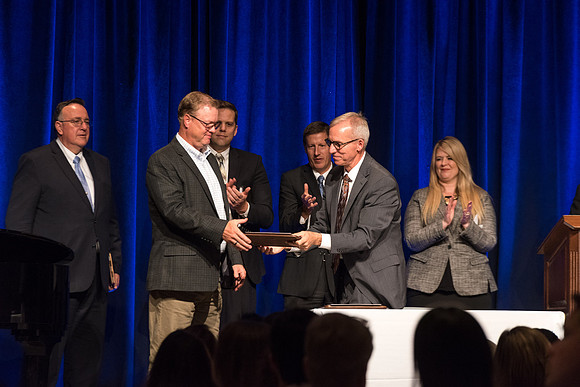 During the Banquet, employees are recognized and awarded for their hard work and dedication. 2017