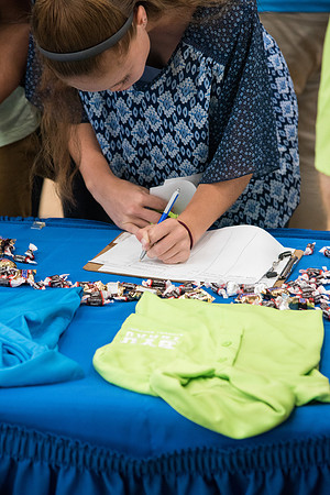 Incoming students learn about ways to get involved at BYU-Idaho.