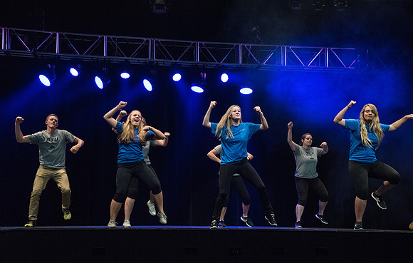 The Spirit of Ricks shows all the incoming freshmen just what BYU-Idaho has to offer.