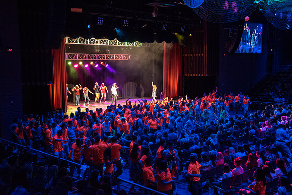 The Spirit of Ricks shows all the incoming freshmen just what BYU-Idaho has to offer.