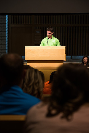 Student Support gathers for a Spirit Conference right before the Fall 2017 Semester begins.