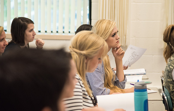 Rhonda Seamons, Elementary Education teacher, teaches Children's Literature.