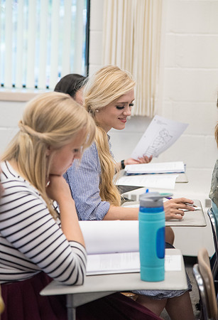 Rhonda Seamons, Elementary Education teacher, teaches Children's Literature.
