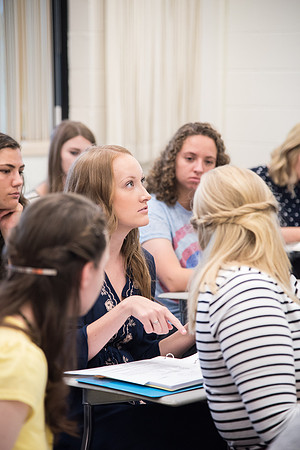 Rhonda Seamons, Elementary Education teacher, teaches Children's Literature.