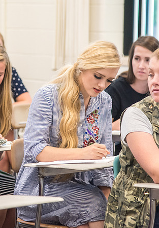 Rhonda Seamons, Elementary Education teacher, teaches Children's Literature.