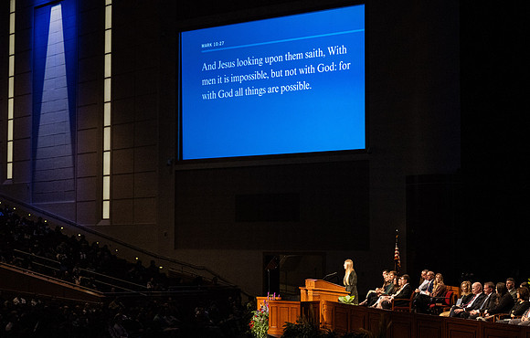 Devotional with Marc Stewart, BYU-daho Budget Officer.