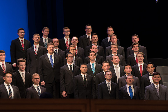 BYU-Idaho choir singing during the 17th President Inauguration. Sept 2017