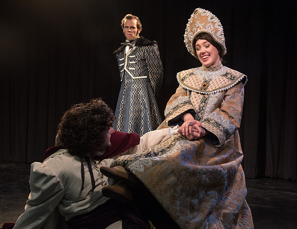Students in the drama performance "A Winter's Tale"