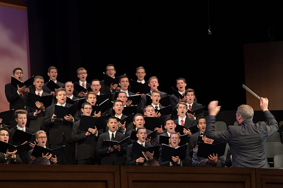 BYU-Idaho choir singing during the 17th President Inauguration. Sept 2017