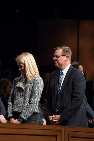 BYU-Idaho 17th President Inauguration. President and Sister Gilbert. Sept 2017