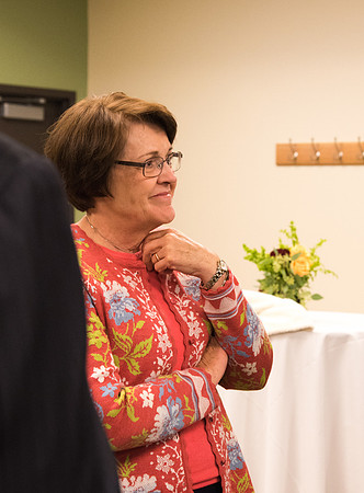 Former Presidents, General Authorities, Wives, and Presidents' families meet together post-Inauguration. (Pictured: Sue Clark)