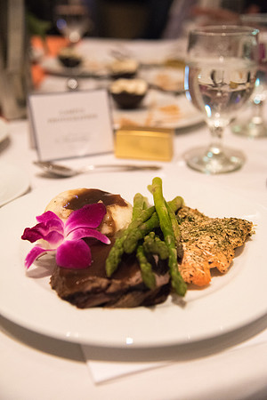 The Inauguration Luncheon held in the MC Ballroom. Food prepared by the BYUI Food Services.