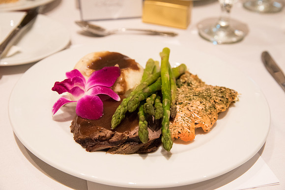 The Inauguration Luncheon held in the MC Ballroom. Food prepared by the BYUI Food Services.