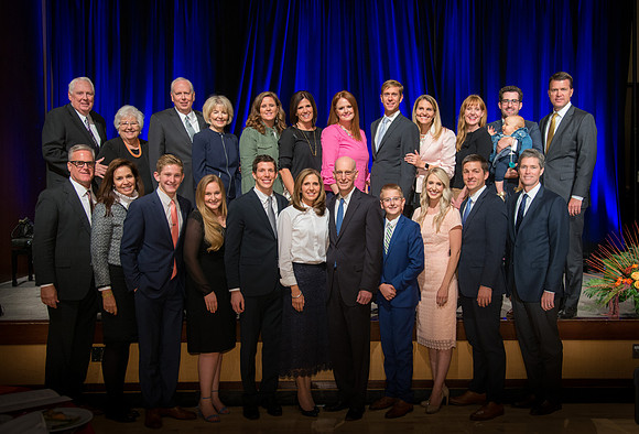 Eyring family, Inauguration Luncheon. Sept 19, 2017