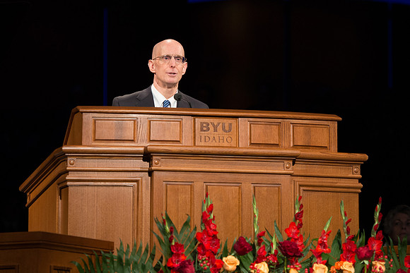 President Henry J. Eyring gives his Inaugural Address. September 19, 2017