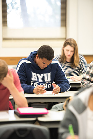Todd Kelson teaches Biology students about Genetics and Molecular Biology.