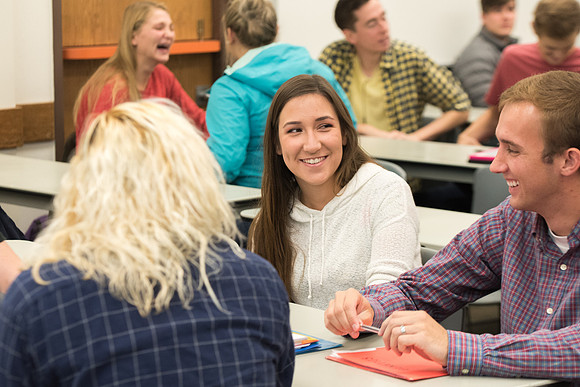 Todd Kelson teaches Biology students about Genetics and Molecular Biology.