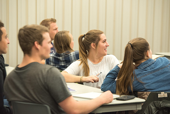 Todd Kelson teaches Biology students about Genetics and Molecular Biology.