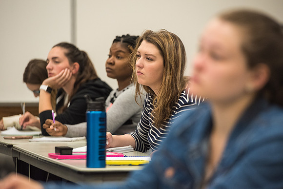 Todd Kelson teaches Biology students about Genetics and Molecular Biology.