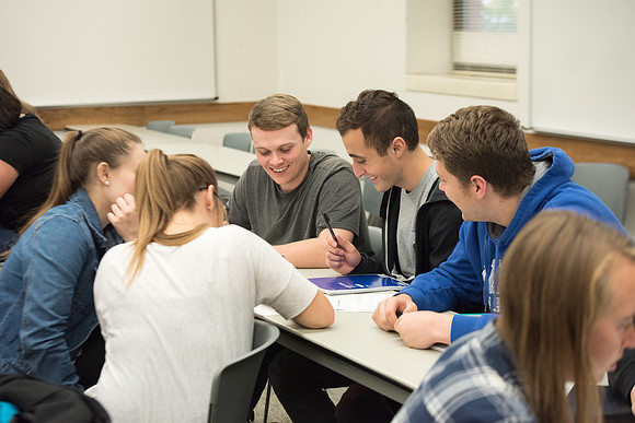 Todd Kelson teaches Biology students about Genetics and Molecular Biology.
