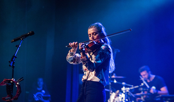 The National Parks came and performed in the Hart Auditorium as a part of their "Places Tour."
