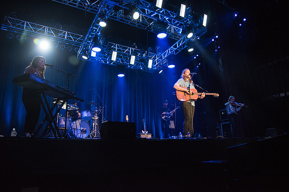 The National Parks came and performed in the Hart Auditorium as a part of their "Places Tour."