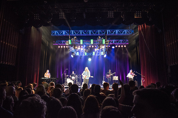 The National Parks came and performed in the Hart Auditorium as a part of their "Places Tour."