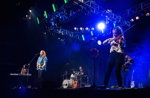 The National Parks came and performed in the Hart Auditorium as a part of their "Places Tour."