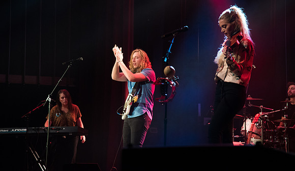 The National Parks came and performed in the Hart Auditorium as a part of their "Places Tour."