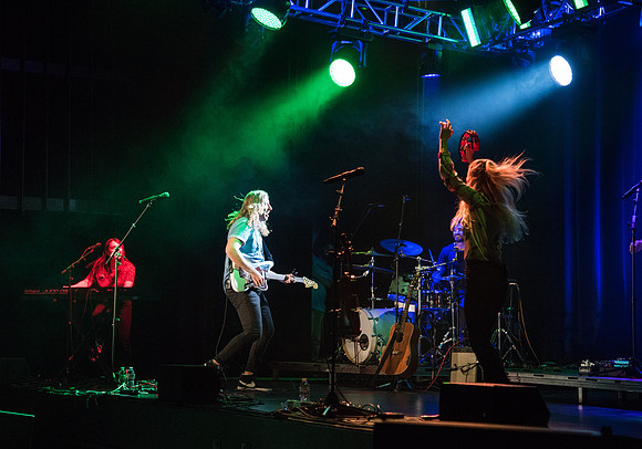 The National Parks came and performed in the Hart Auditorium as a part of their "Places Tour."