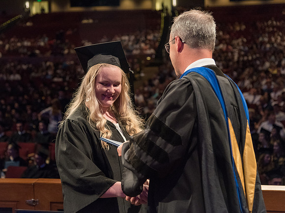 BYU-Idaho graduation, Spring Semester, 2019.