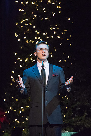 David Archuleta and Nathan Pacheco were the featured guests at BYU-Idaho's annual Christmas concert in the BYU-Idaho Center. They performed with the Symphony Orchestra, combined choirs, and other stud