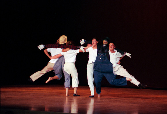 Folk Dance team performs at Ricks College.