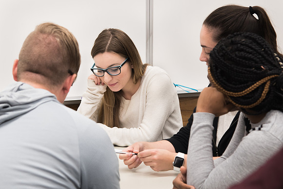 BYU-Idaho students at a Biology Class. Instructor Todd Kelson. Sept 2017
