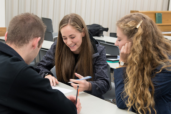 BYU-Idaho students at a Biology Class. Instructor Todd Kelson. Sept 2017