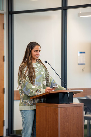 Freshman students at BYU-Idaho attend a lunch at the STC to commemrate their time at Freshman Connection.