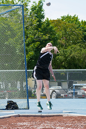 The BYU-Idaho competitive sports track teams compete against each other in the Hart Stadium.