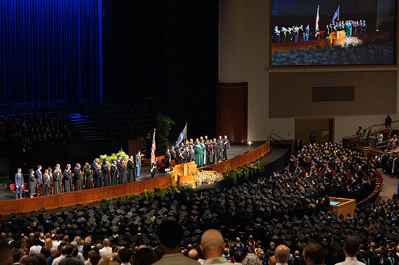 Commencement for BYU-Idaho graduates.