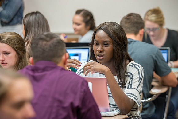 Mark Orchard teaches students how to be successful in College.