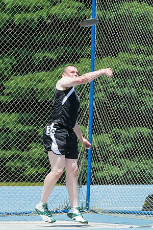 The BYU-Idaho competitive sports track teams compete against each other in the Hart Stadium.
