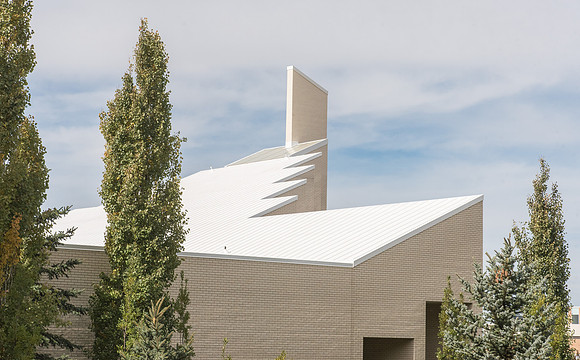 The newly constructed rooftop of the Taylor Building.
