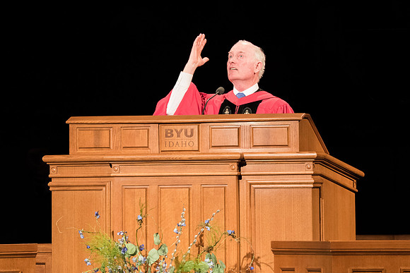 BYU-Idaho graduation, Spring Semester, 2019.