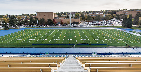 The Track and Field Replacement Project is almost complete. Fall 2017.