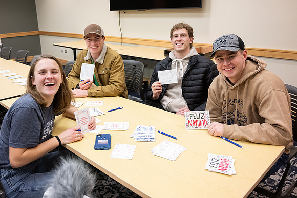 Christmas Tree lighting and festivities at BYU-Idaho.